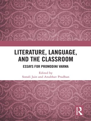 cover image of Literature, Language, and the Classroom